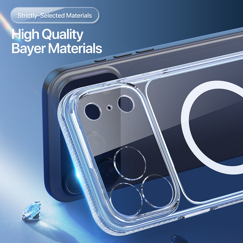 MagSafe Case for Apple iPhone 18 Pro Max / 17 Pro Max, DUX DUCIS, Clear, Transparent