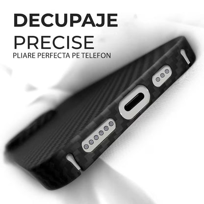 MagSafe Case for Apple iPhone 18 Pro Max / 17 Pro Max, Techsuit, Aramid Fiber, Black