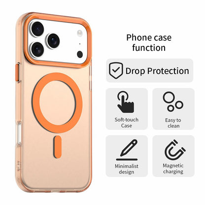 MagSafe Case for Apple iPhone 18 Pro Max / 17 Pro Max, Techsuit, CandyCase, Orange