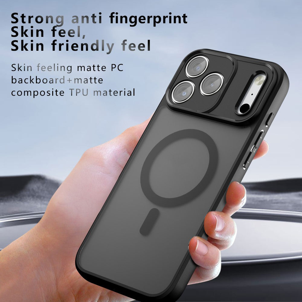 MagSafe Case for Apple iPhone 18 Pro Max / 17 Pro Max, Techsuit, PureFrost, Satin Black