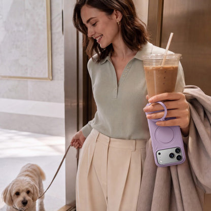 MagSafe Case for Apple iPhone 18 Pro Max / 17 Pro Max, Torras, QPRO Silicone, Blue