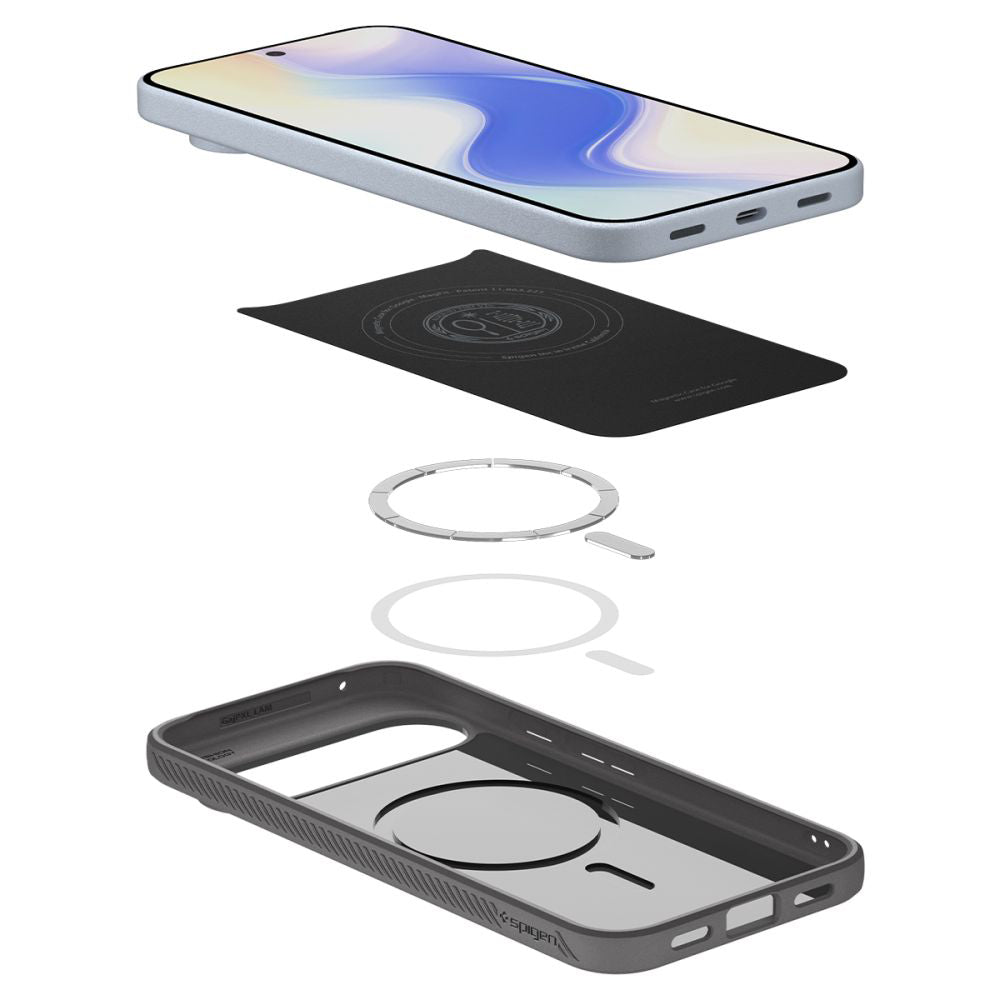 MagSafe Case for Google Pixel 10 Pro / 10, Spigen, Liquid Air, Gray ACS09697