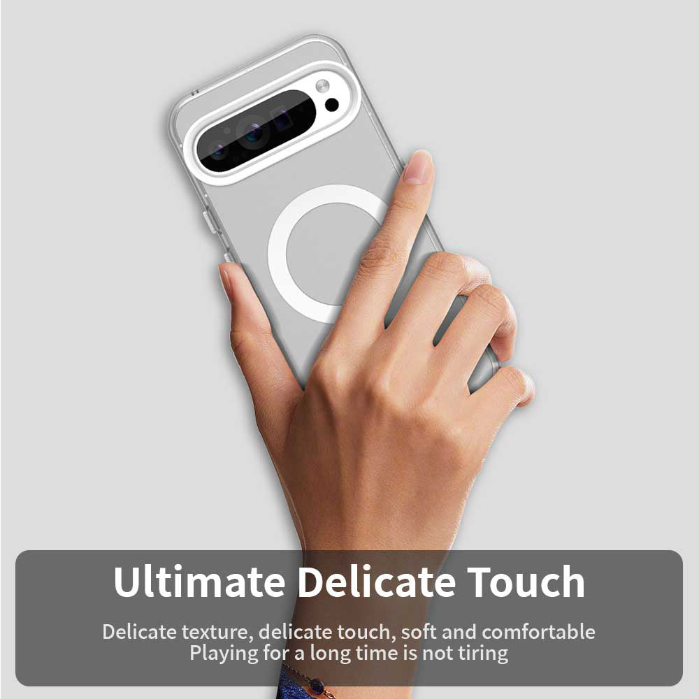 MagSafe Case for Google Pixel 10 Pro / 10, Techsuit, CandyCase, White