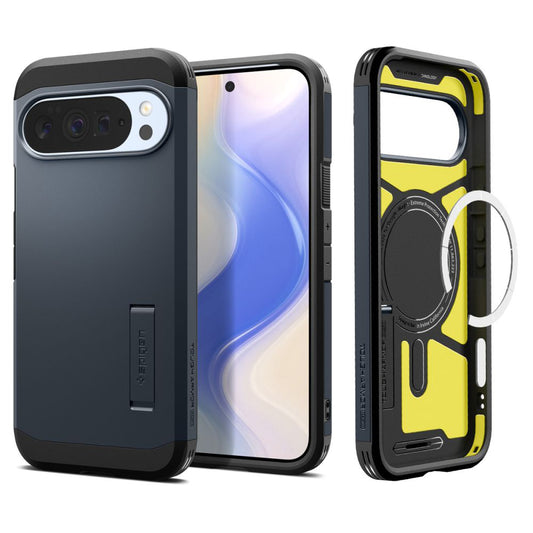 MagSafe Case for Google Pixel 10 Pro XL, Spigen, Tough Armor, Blue ACS09729