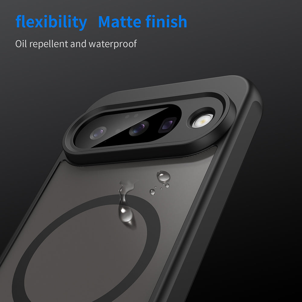 MagSafe Case for Google Pixel 10, Techsuit, HaloFrost II, Black
