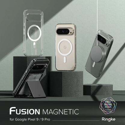 MagSafe Case for Google Pixel 9 Pro XL, Ringke, Fusion, Transparent