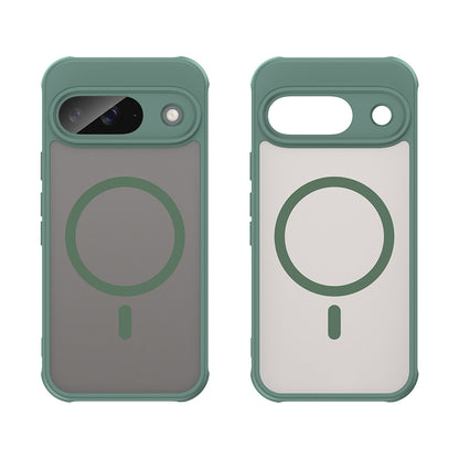MagSafe Case for Google Pixel 9, Techsuit, HaloFrost II, Green