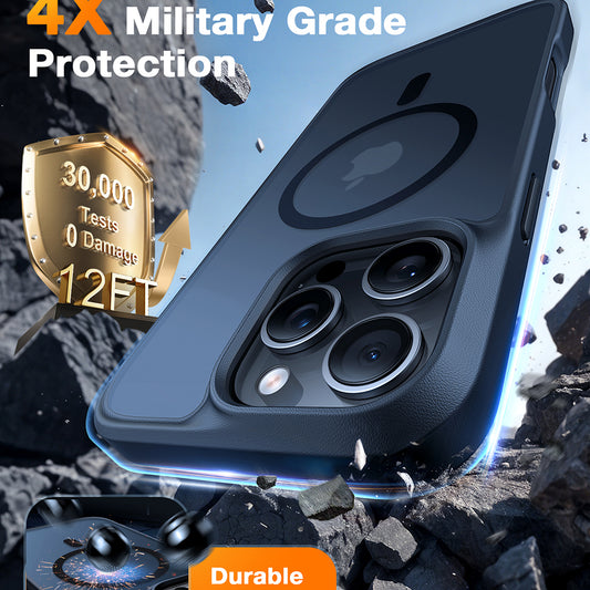 MagSafe Case for Google Pixel 9a, Torras, Guardian, Black