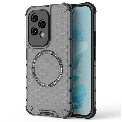 MagSafe Case for Honor 200 Lite, Techsuit, HoneyComb Shield, Black