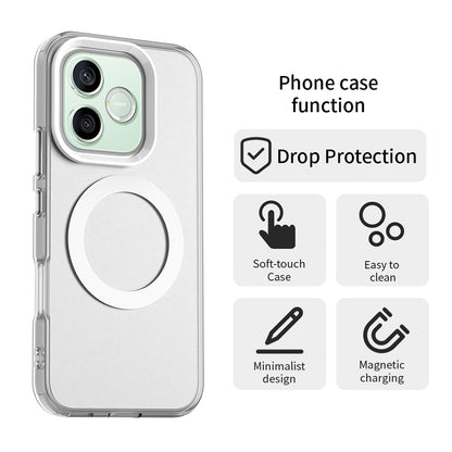 MagSafe Case for Honor 600 Lite, Techsuit, CandyCase, White