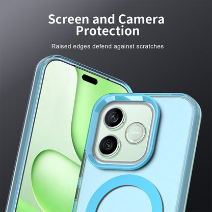 MagSafe Case for Honor 600 Lite, Techsuit, CandyCase, Blue