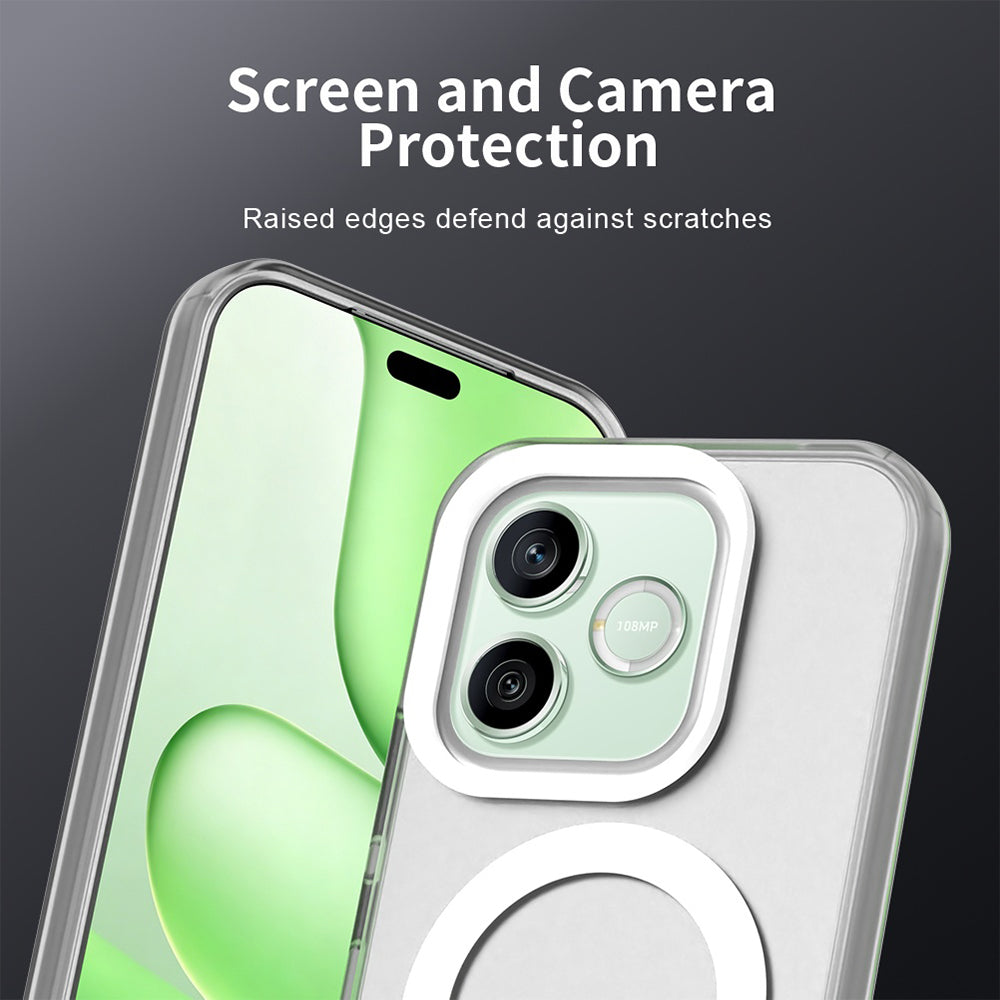 MagSafe Case for Honor 600 Pro / 600, Techsuit, CandyCase, White
