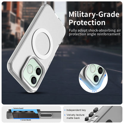 MagSafe Case for Honor 600 Pro / 600, Techsuit, CandyCase, White