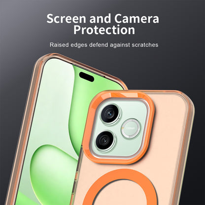 MagSafe Case for Honor 600 Pro / 600, Techsuit, CandyCase, Orange