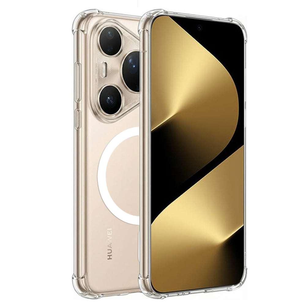 MagSafe Case for Huawei Pura 80 Ultra, Techsuit, Shockproof, Transparent