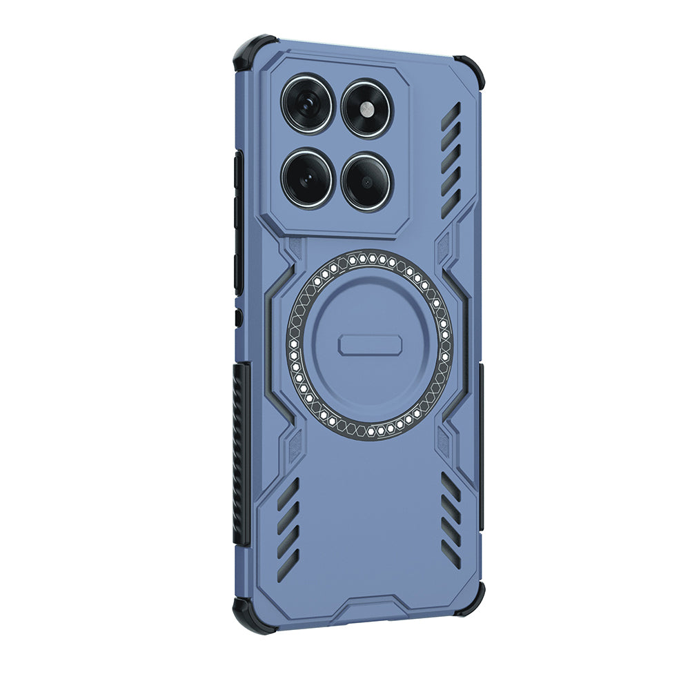 MagSafe Case for Motorola Edge 60 Fusion / Edge 60, Techsuit, ArmorMag, Blue