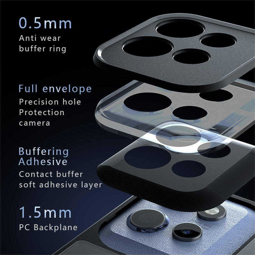 MagSafe Case for Motorola Edge 60 Neo / Edge 50 Neo / ThinkPhone 25, Techsuit, PureFrost, Satin Black