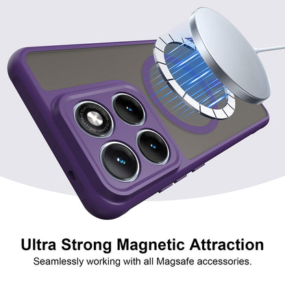 MagSafe Case for Motorola Edge 70 Fusion, Techsuit, HaloFrost II, Purple