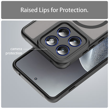 MagSafe Case for Motorola Edge 70, Techsuit, HaloFrost II, Black