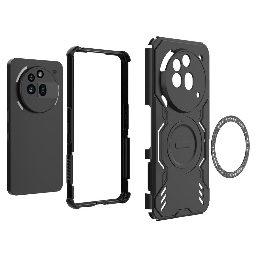 MagSafe Case for Nothing Phone (3a) Pro, Techsuit, ArmorMag, Blue