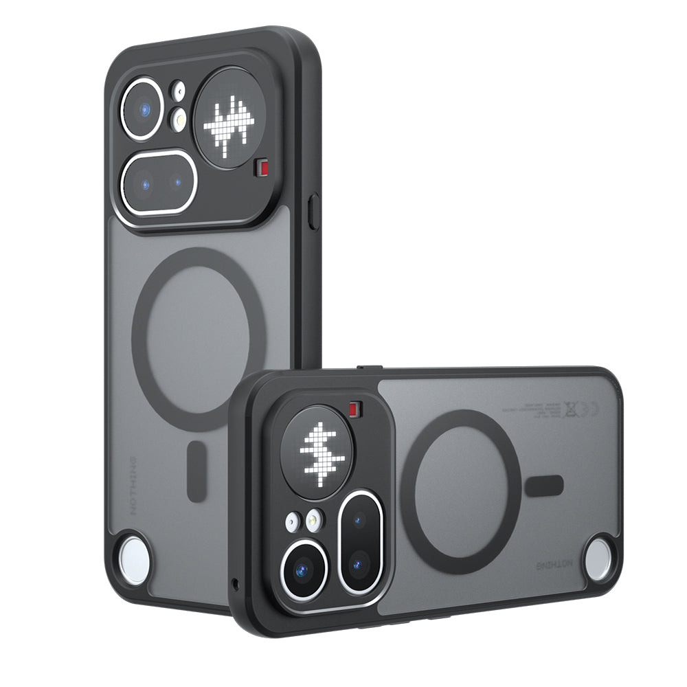 MagSafe Case for Nothing Phone (4a) Pro, Techsuit, PureFrost, Satin Black