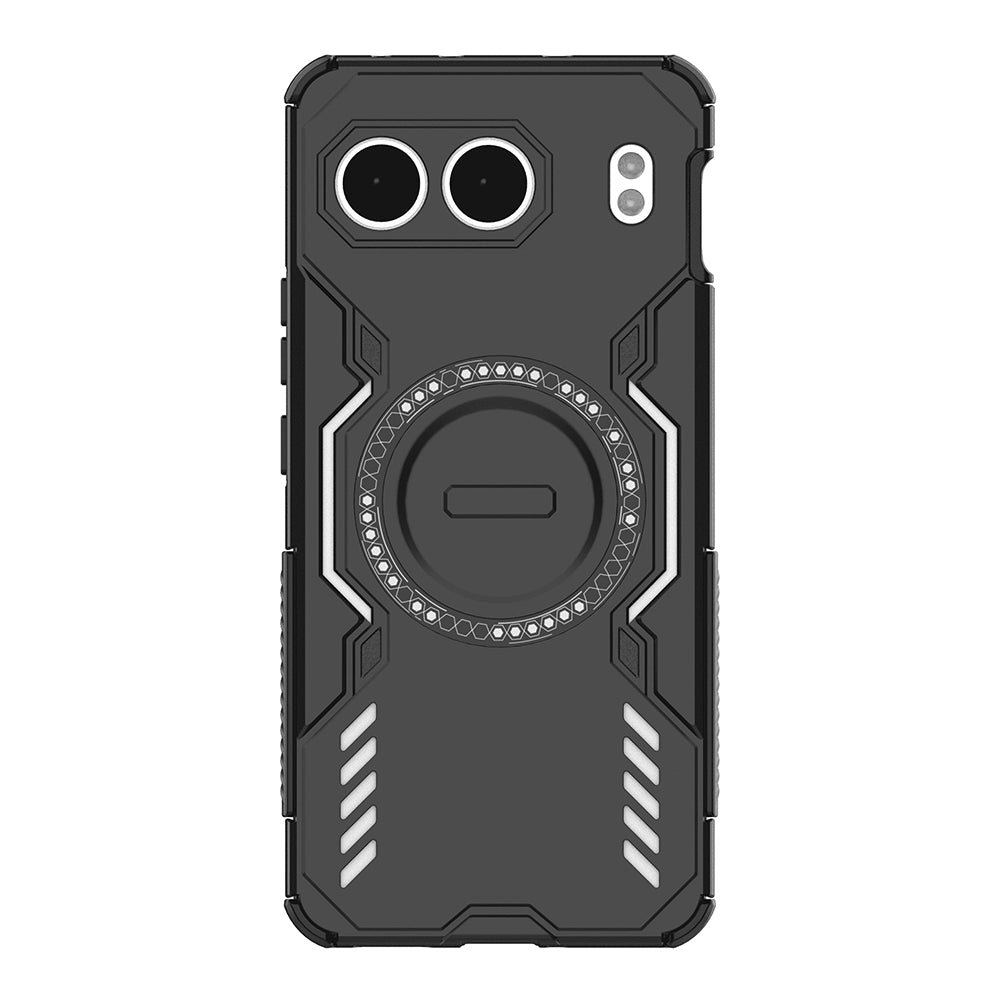 MagSafe Case for OnePlus Nord 4, Techsuit, ArmorMag, Black