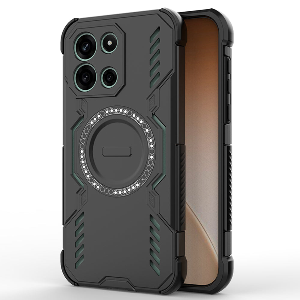 MagSafe Case for OnePlus Nord 6, Techsuit, ArmorMag, Black