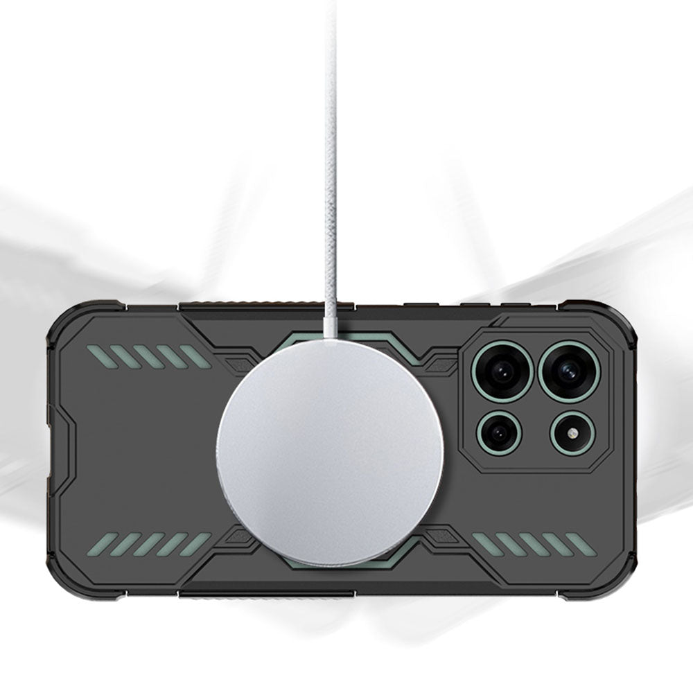 MagSafe Case for OnePlus Nord 6, Techsuit, ArmorMag, Black