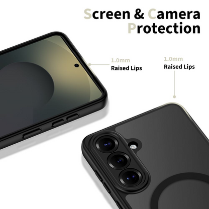 MagSafe Case for Samsung Galaxy S26 Plus S947, Tech-Protect, BasicMag, Matte Black