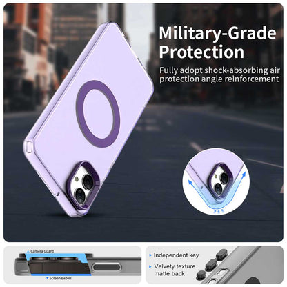 MagSafe Case for Samsung Galaxy A05 A055, Techsuit, CandyCase, Purple