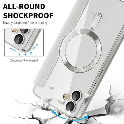 MagSafe Case for Samsung Galaxy A05 A055, Techsuit, SmartMag Book, Gray
