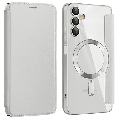 MagSafe Case for Samsung Galaxy A05s A057, Techsuit, SmartMag Book, Gray