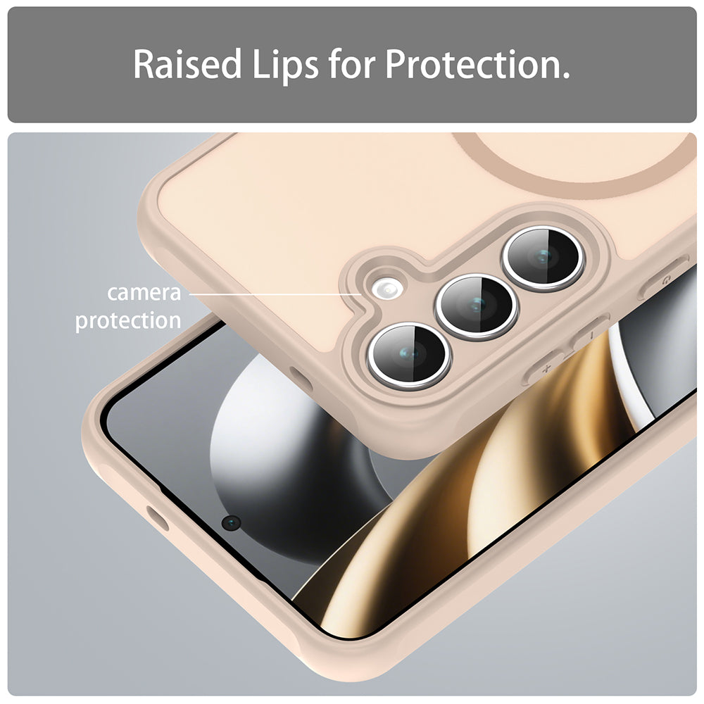 MagSafe Case for Samsung Galaxy A17 5G, Techsuit, HaloFrost II, Gold