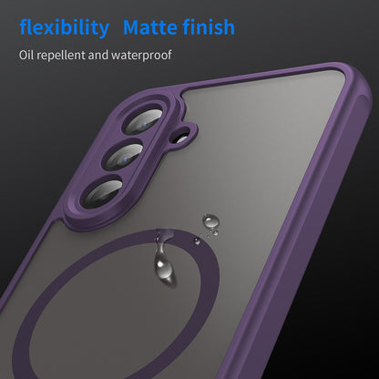 MagSafe Case for Samsung Galaxy A17 5G, Techsuit, HaloFrost II, Purple