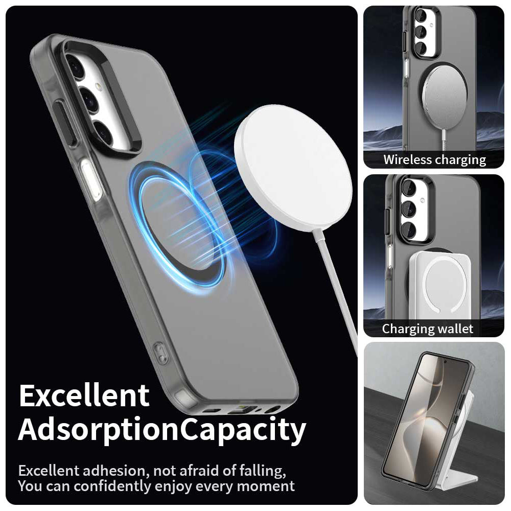 MagSafe Case for Samsung Galaxy A25 A256, Techsuit, CandyCase, Black