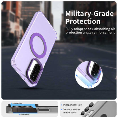 MagSafe Case for Samsung Galaxy A26 A266, Techsuit, CandyCase, Purple