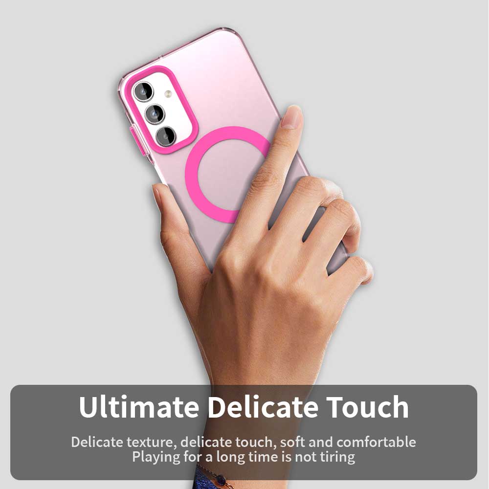 MagSafe Case for Samsung Galaxy A35 5G A356, Techsuit, CandyCase, Pink
