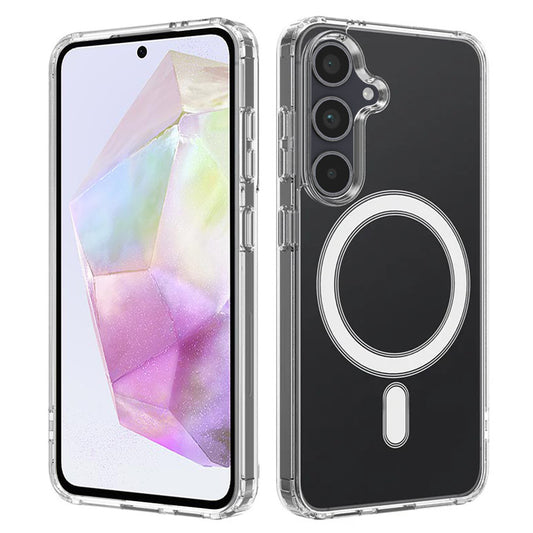MagSafe Case for Samsung Galaxy A35 5G A356, Techsuit, Pro, Transparent