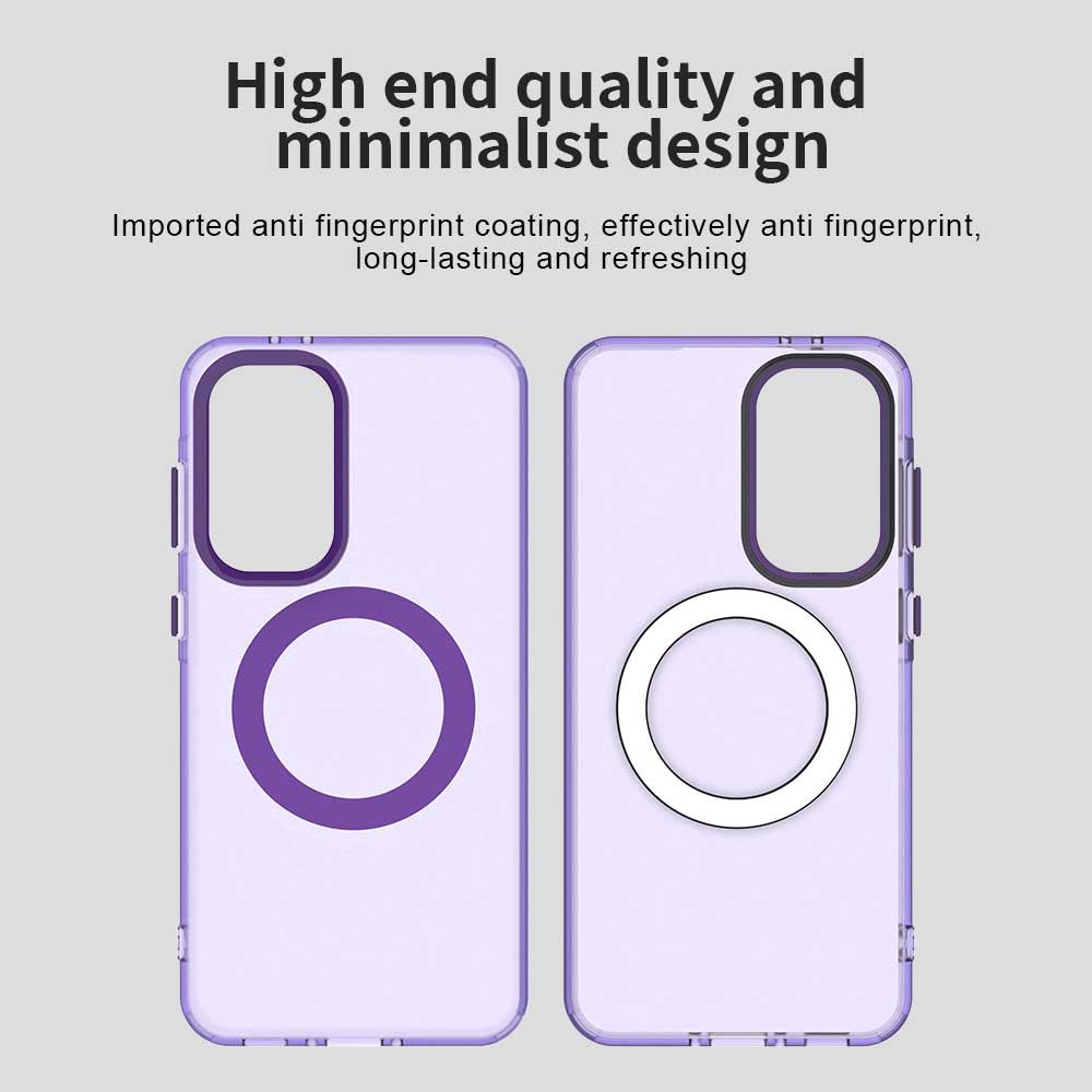 MagSafe Case for Samsung Galaxy A36 A366, Techsuit, CandyCase, Purple