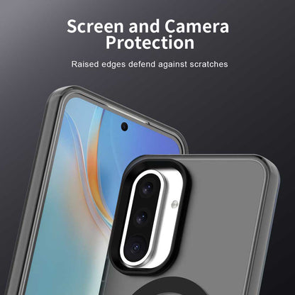 MagSafe Case for Samsung Galaxy A36 A366, Techsuit, CandyCase, Black