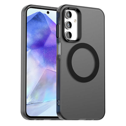 MagSafe Case for Samsung Galaxy A55 5G A556, Techsuit, CandyCase, Black