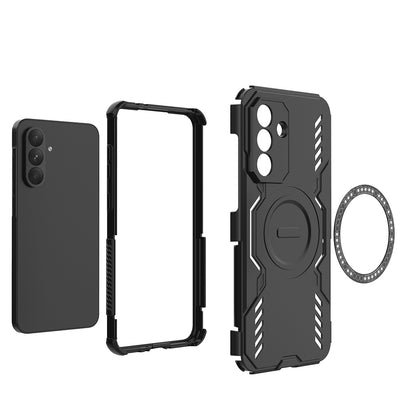 MagSafe Case for Samsung Galaxy A56 A566, Techsuit, ArmorMag, Blue