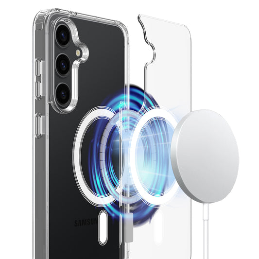 MagSafe Case for Samsung Galaxy A57 5G, Techsuit, Pro, Transparent