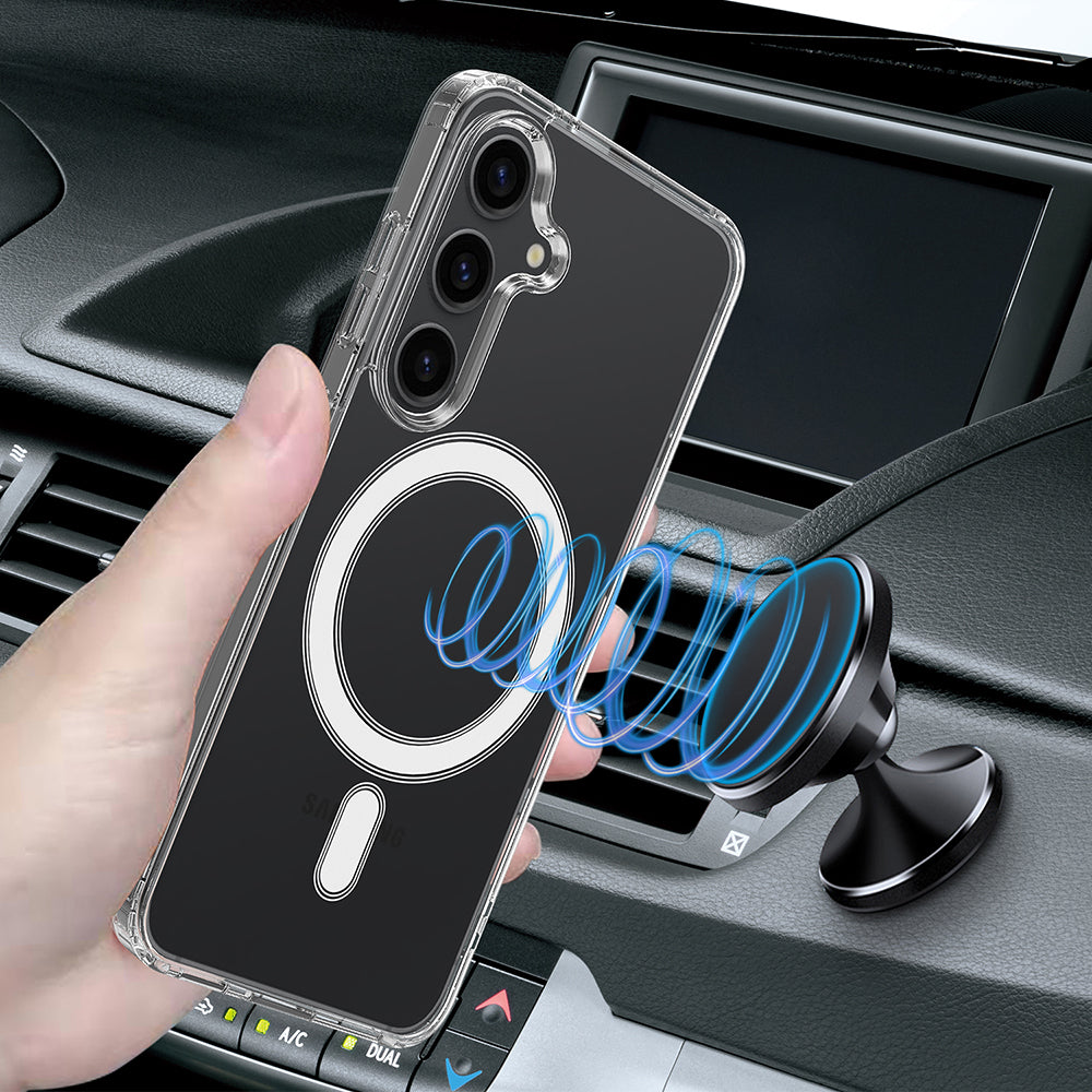 MagSafe Case for Samsung Galaxy A57 5G, Techsuit, Pro, Transparent