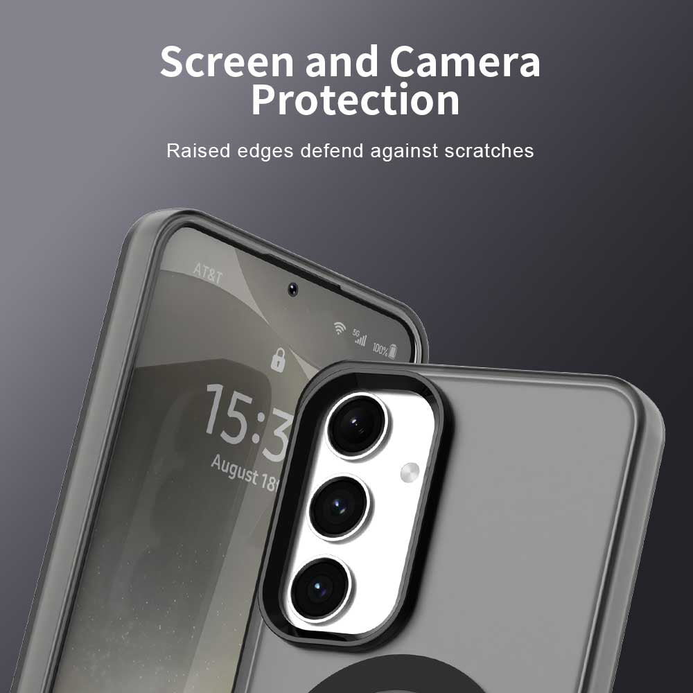 MagSafe Case for Samsung Galaxy S23 FE S711, Techsuit, CandyCase, Black