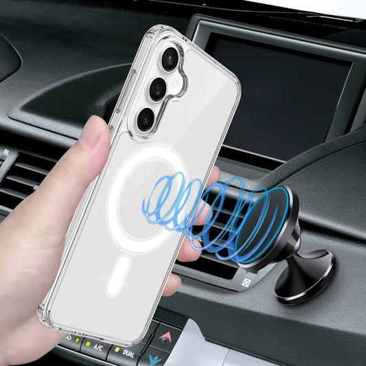 MagSafe Case for Samsung Galaxy S24+ S926, Techsuit, Pro, Transparent