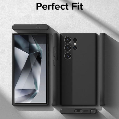 MagSafe Case for Samsung Galaxy S24 Ultra S928, Ringke, Silicone, Black