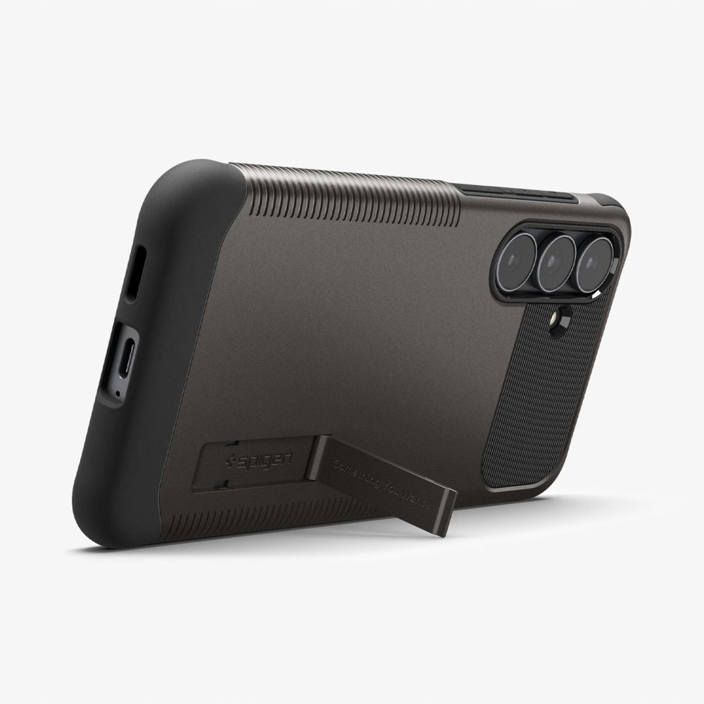 MagSafe Case for Samsung Galaxy S25 FE, Spigen, Slim Armor, Gray ACS10230