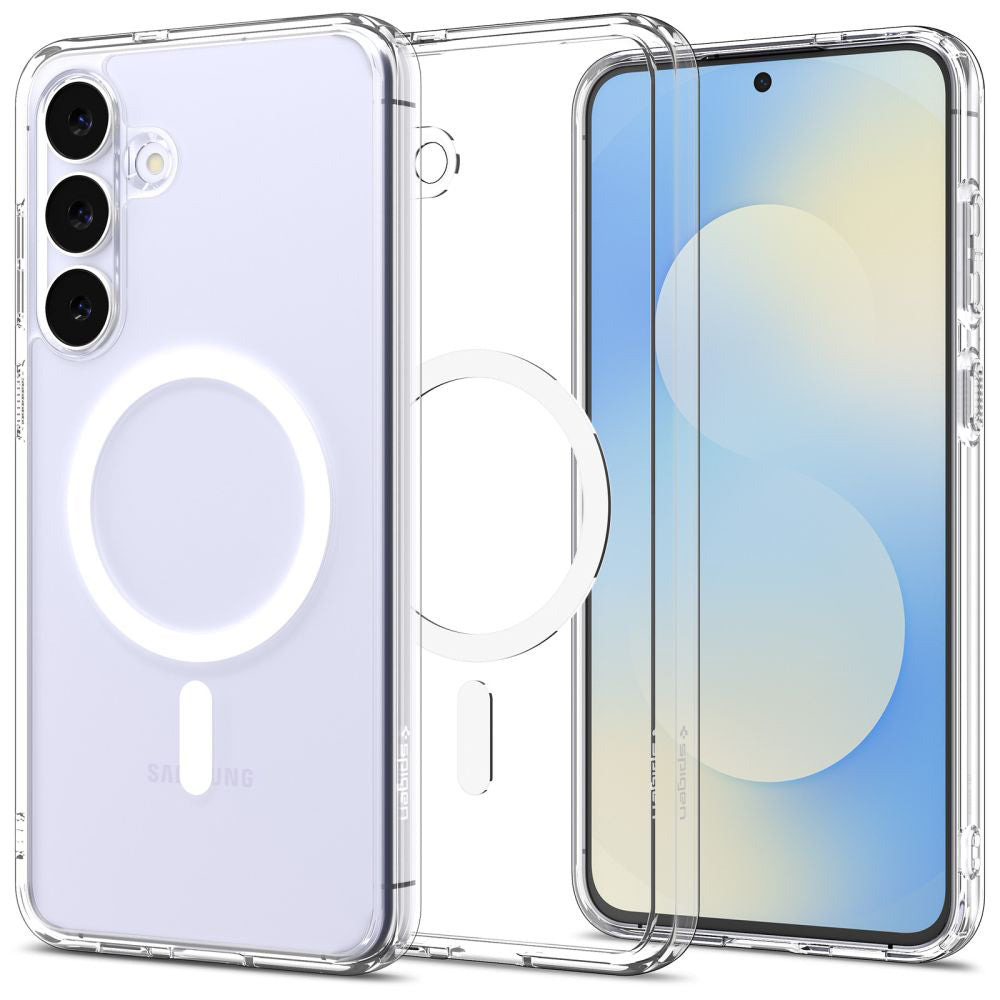 MagSafe Case for Samsung Galaxy S25 FE, Spigen, Ultra Hybrid, White ACS10027