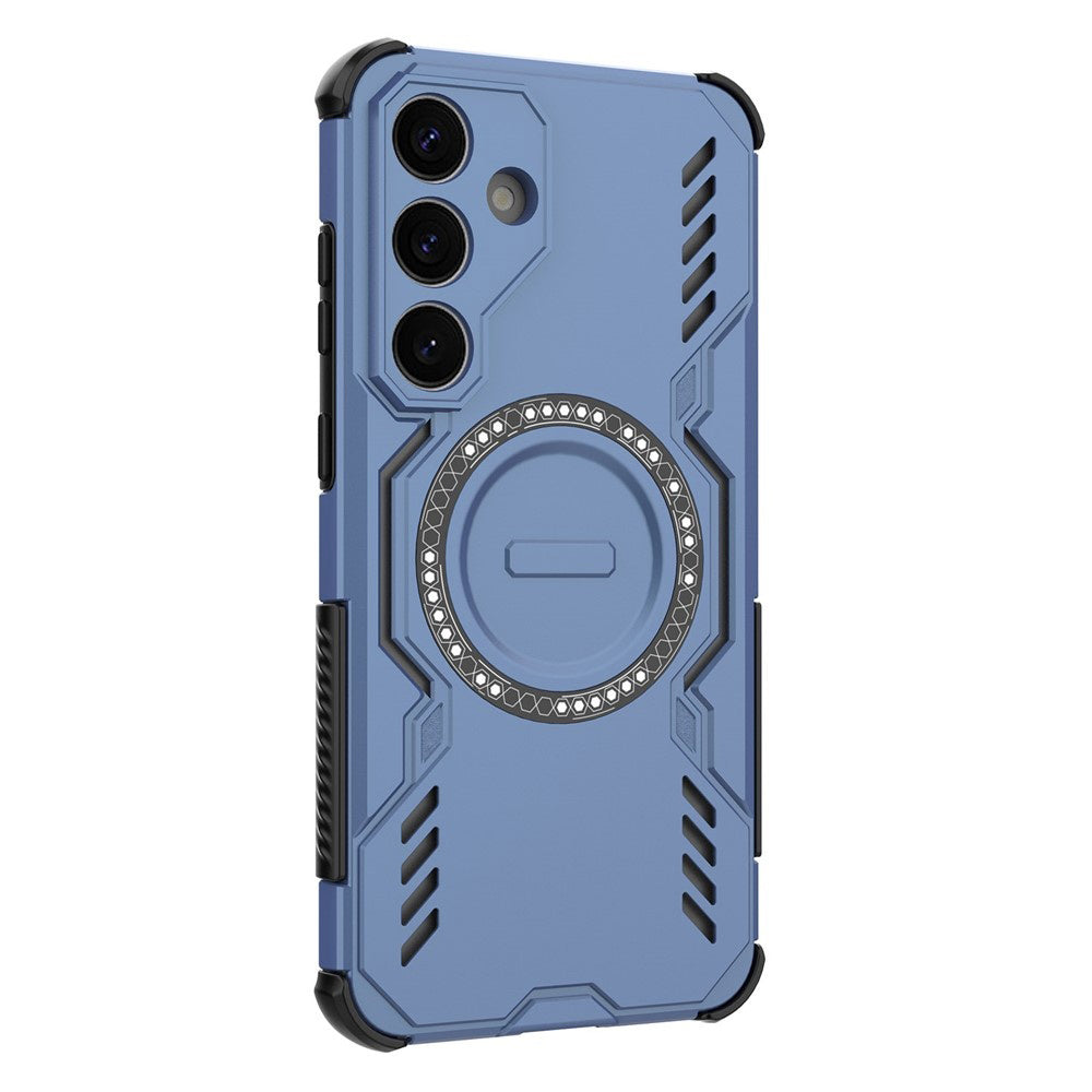 MagSafe Case for Samsung Galaxy S25+ S936, Techsuit, ArmorMag, Blue